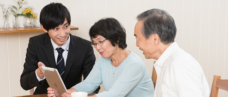 訪問営業のイメージ